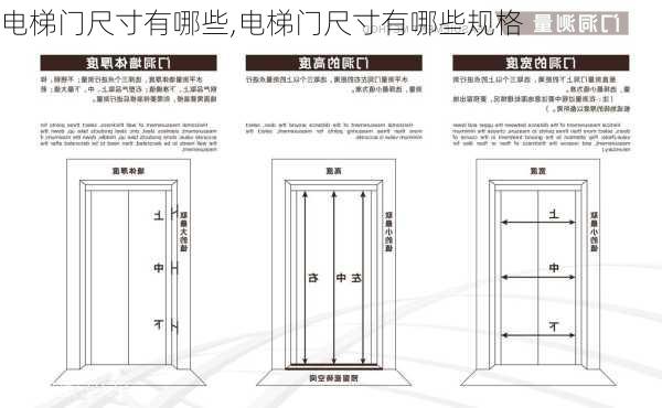 电梯门尺寸有哪些,电梯门尺寸有哪些规格